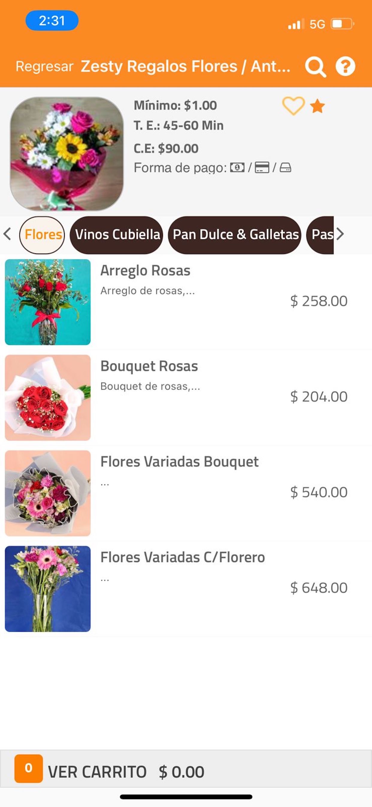 Zesty App Store screenshot: listing design