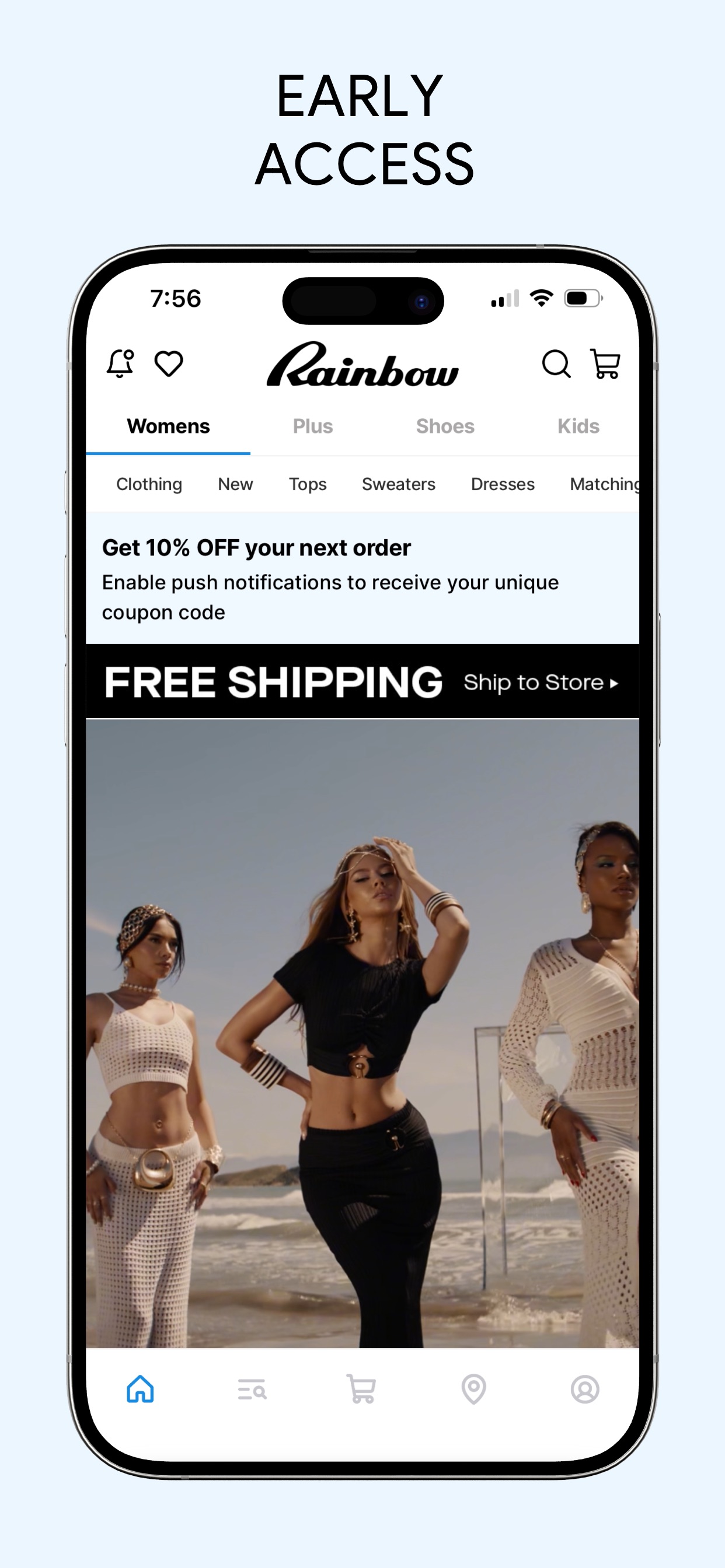 Rainbow App Store screenshot: EARLY ACCESS