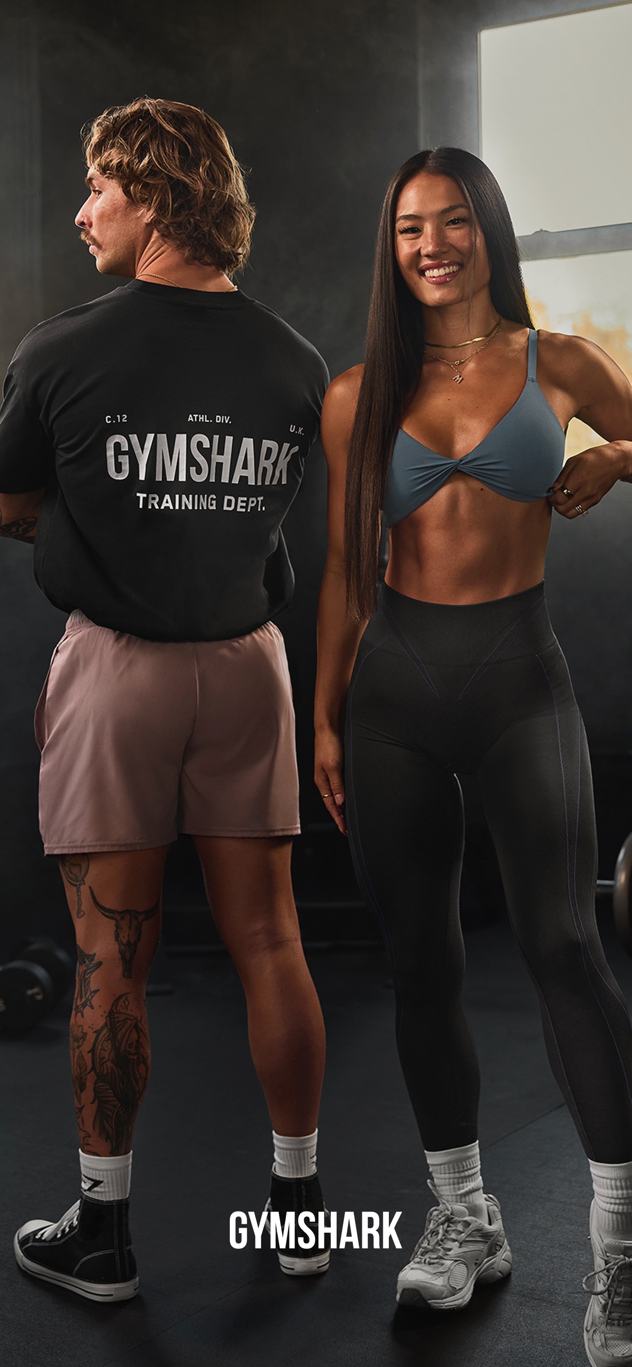 Gymshark App Store screenshot: listing design