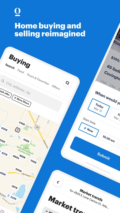 Opendoor App Store screenshot: listing design