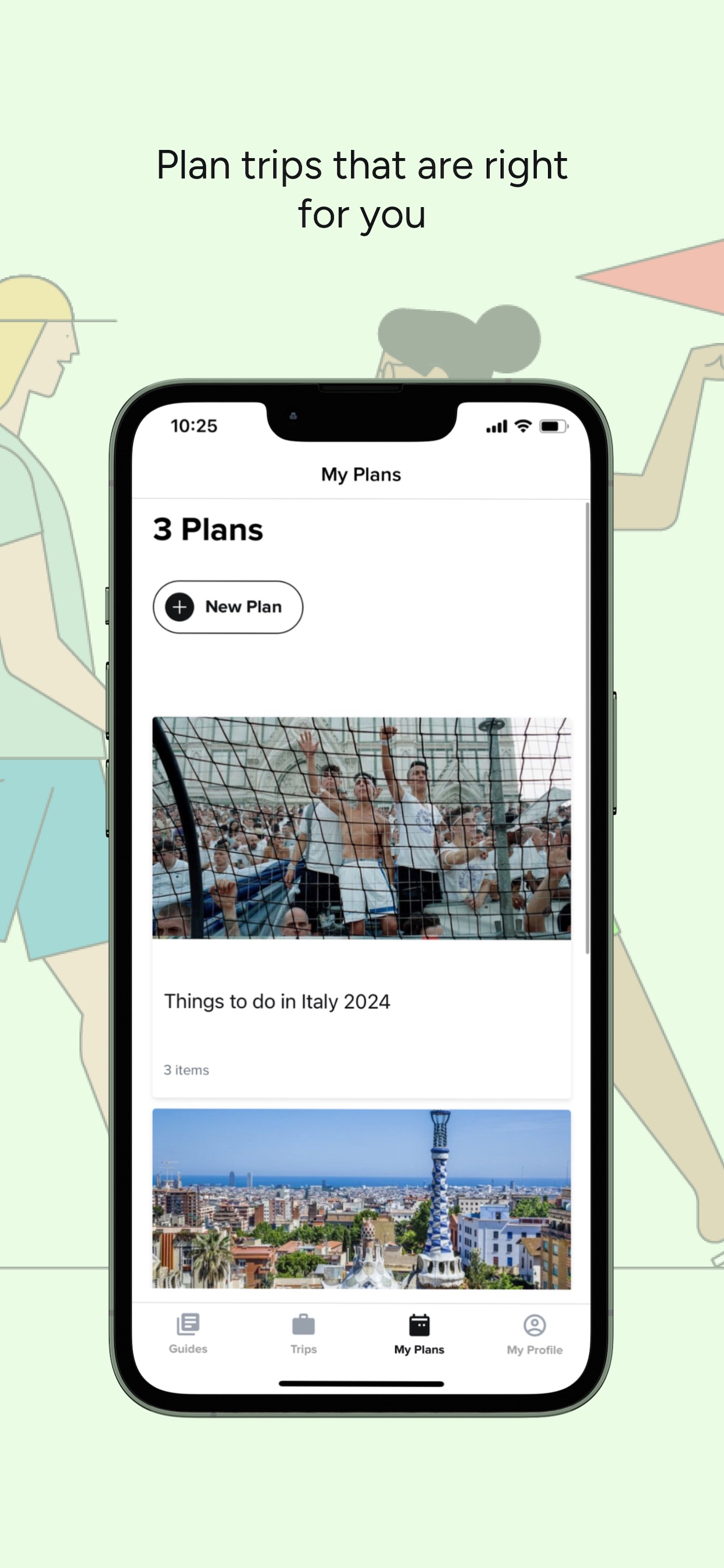 Culture Trip App Store screenshot 5: Plan trips that are right for you