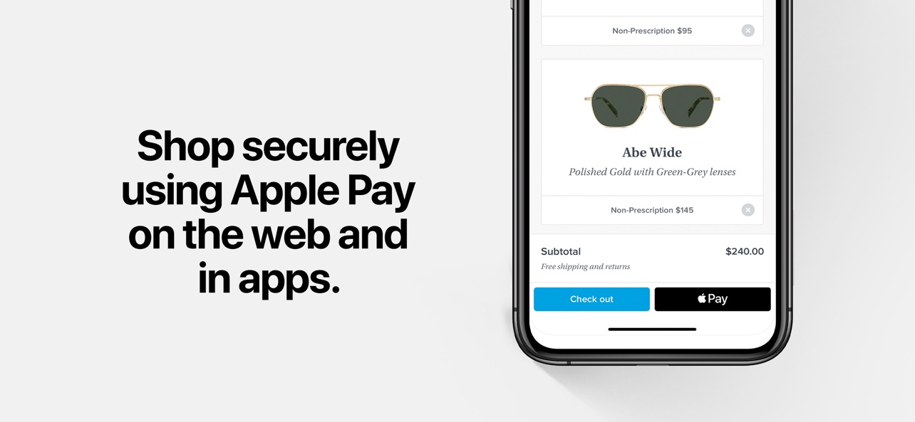 Apple Wallet App Store screenshot 6: Shop securely using Apple Pay on the web and in apps.