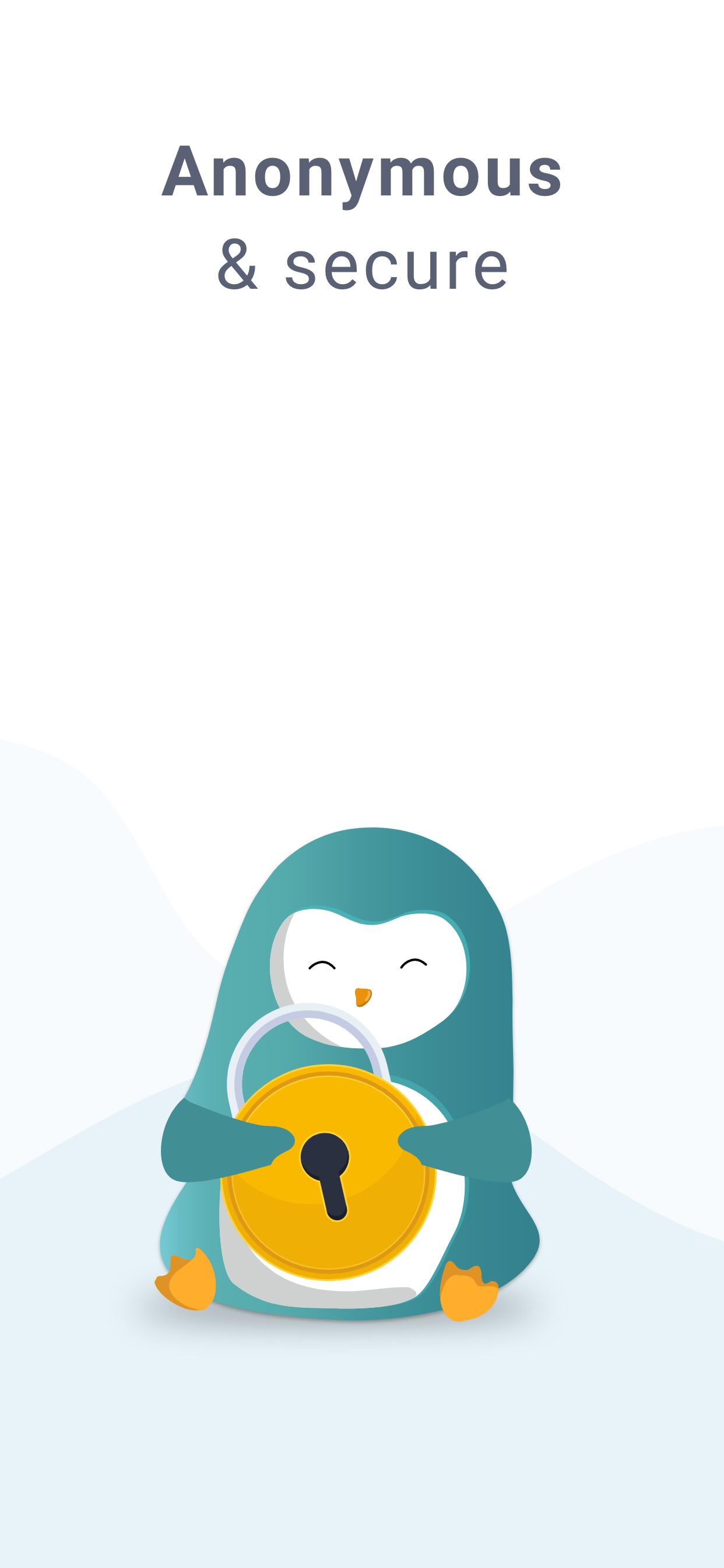 Wysa App Store screenshot: Anonymous & secure