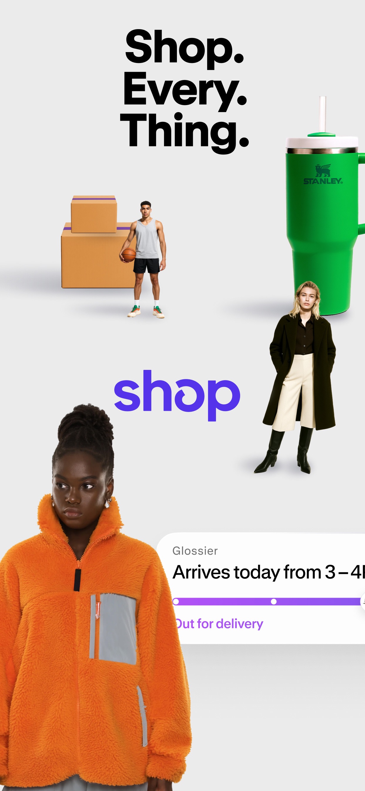 Shop App Store screenshot: Shop. Every. Thing.