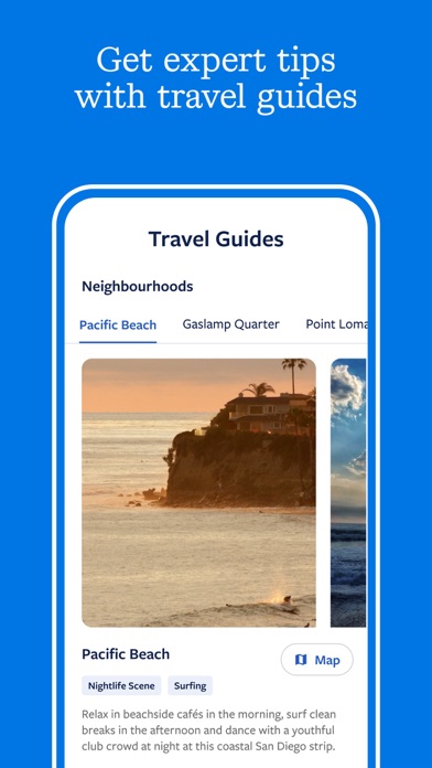 Vrbo App Store screenshot 5: Get expert tips with travel guides