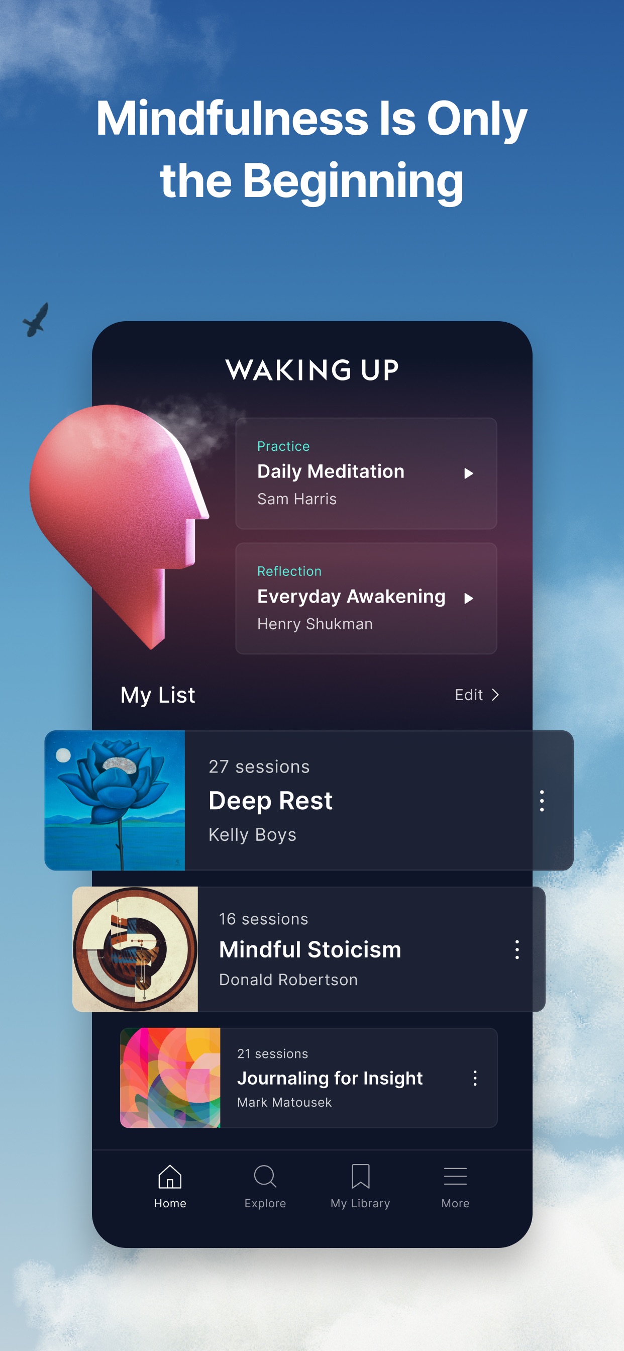 Waking Up App Store screenshot 10: Mindfulness Is Only the Beginning