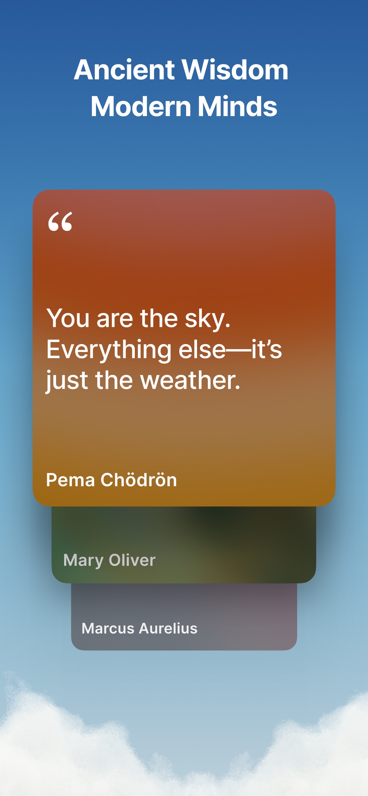 Waking Up App Store screenshot: Ancient Wisdom Modern Minds