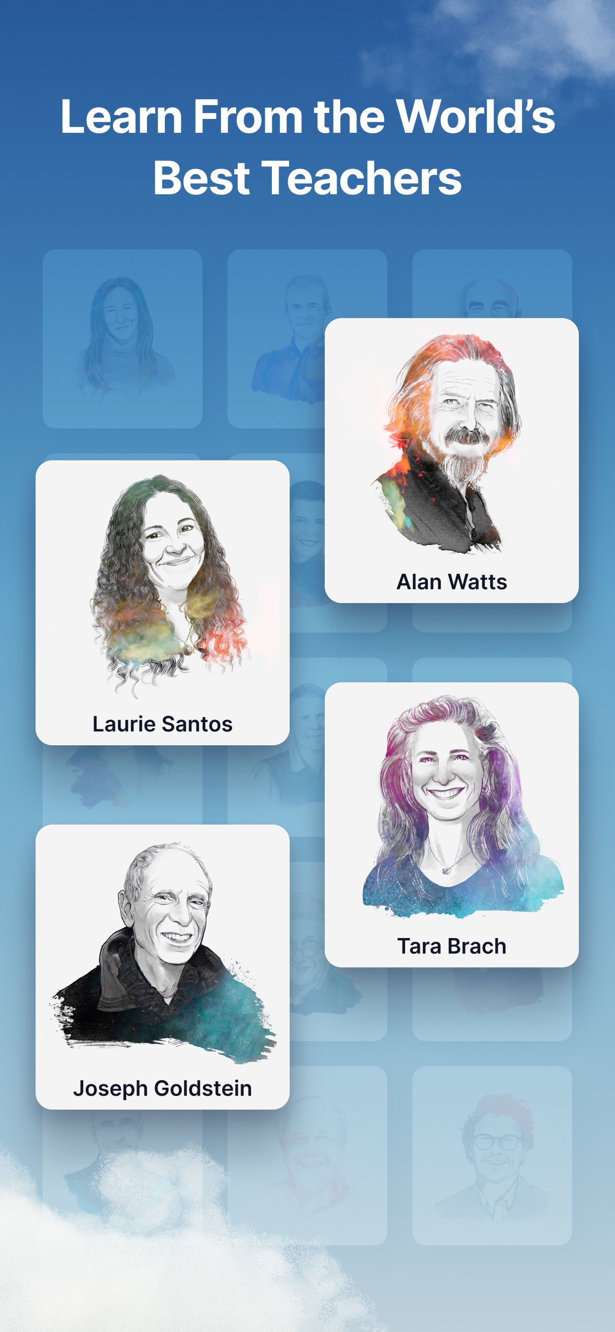 Waking Up App Store screenshot 9: Learn From the World's Best Teachers