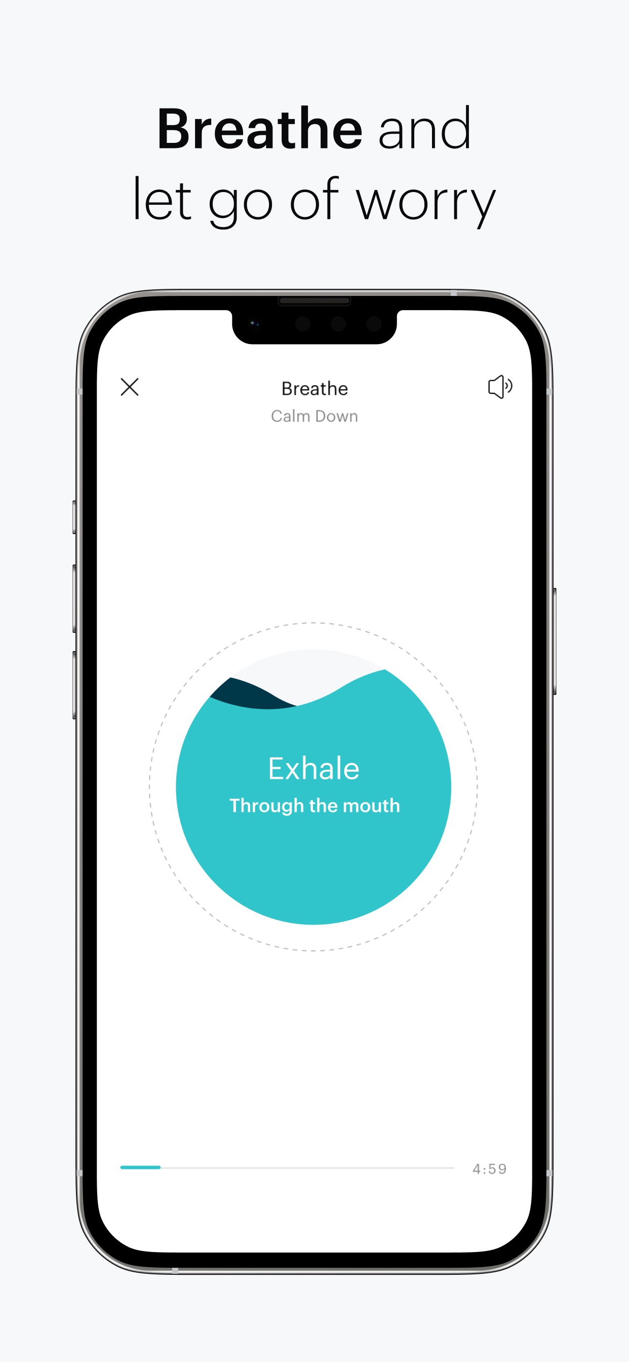 Balance App Store screenshot 10: Breathe and let go of worry