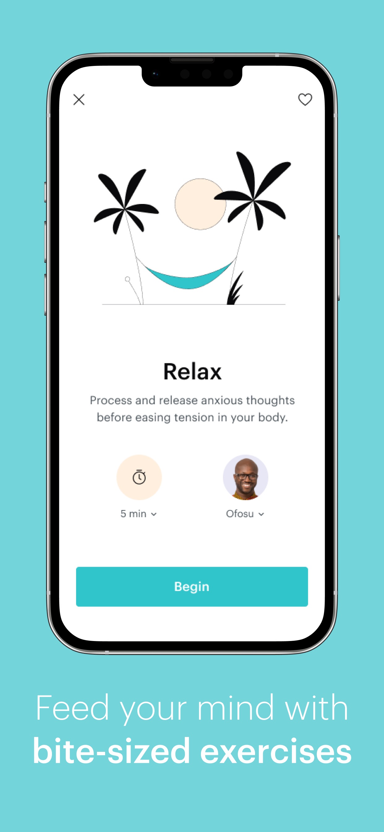 Balance App Store screenshot 9: Feed your mind with bite-sized exercises