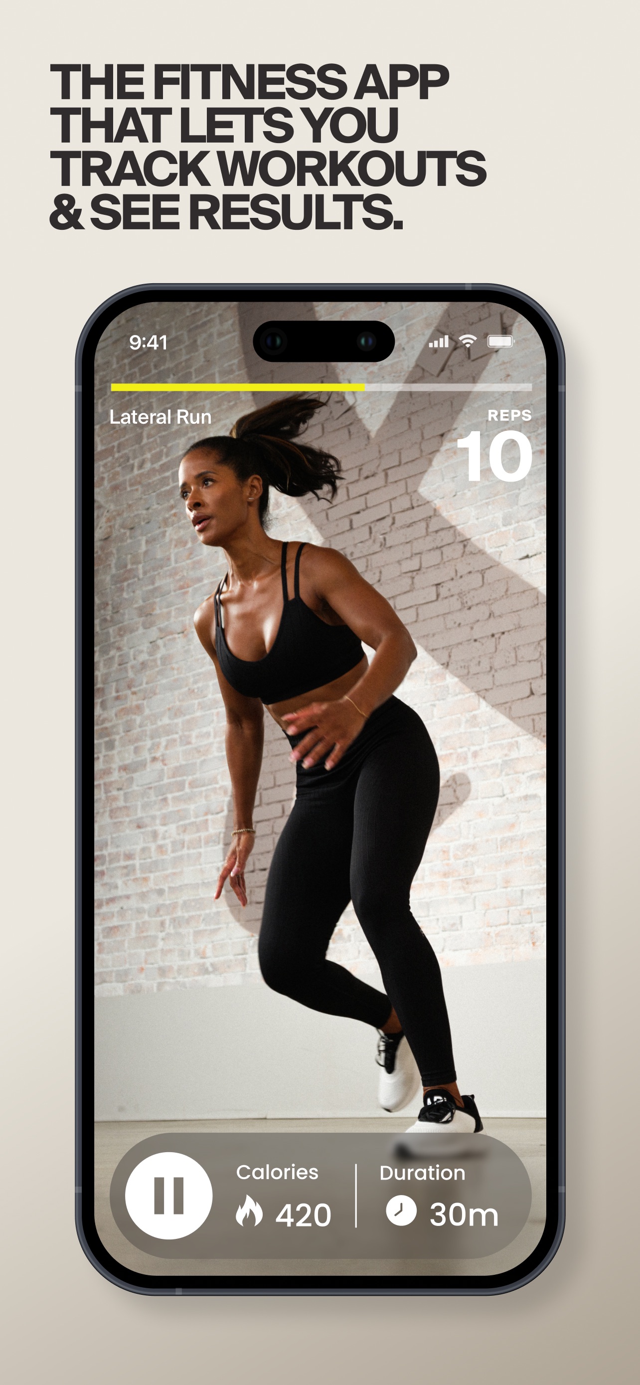 Centr App Store screenshot 6: THE FITNESS APP THAT LETS YOU TRACK WORKOUTS & SEE RESULTS.