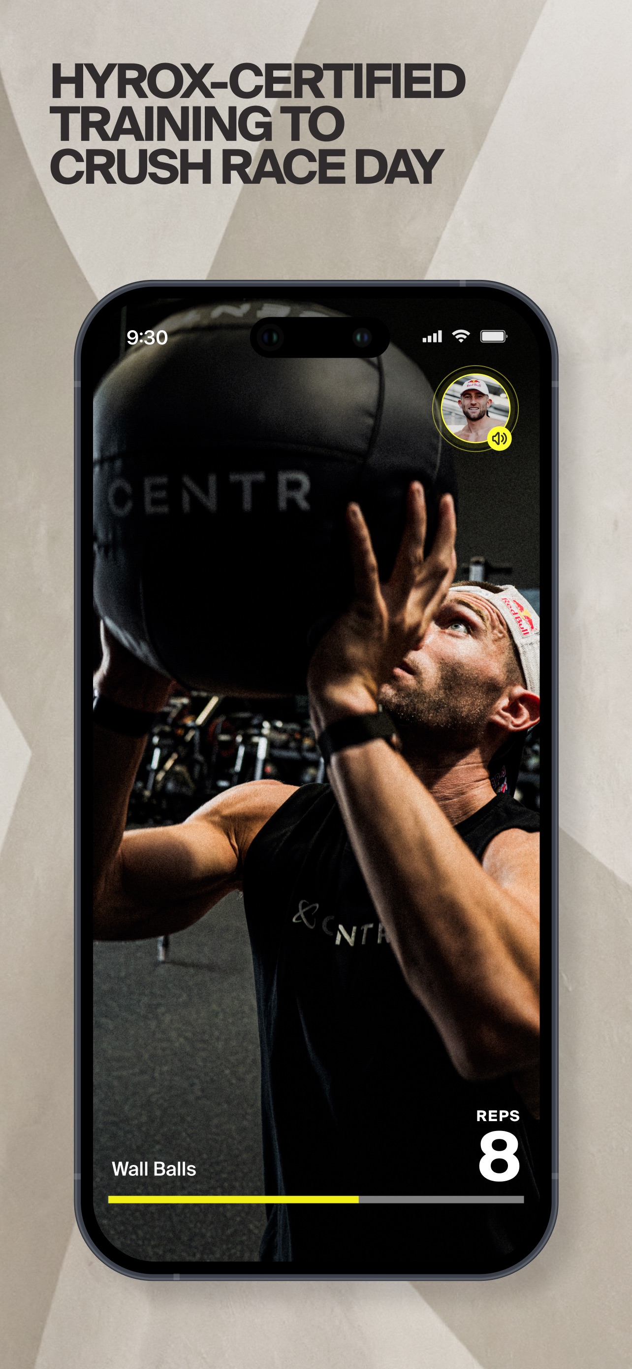Centr App Store screenshot 7: HYROX-CERTIFIED TRAINING TO CRUSH RACE DAY