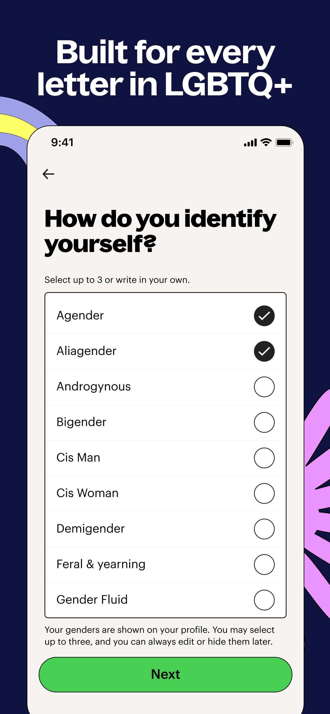 Lex App Store screenshot 10: Built for every letter in LGBTQ+