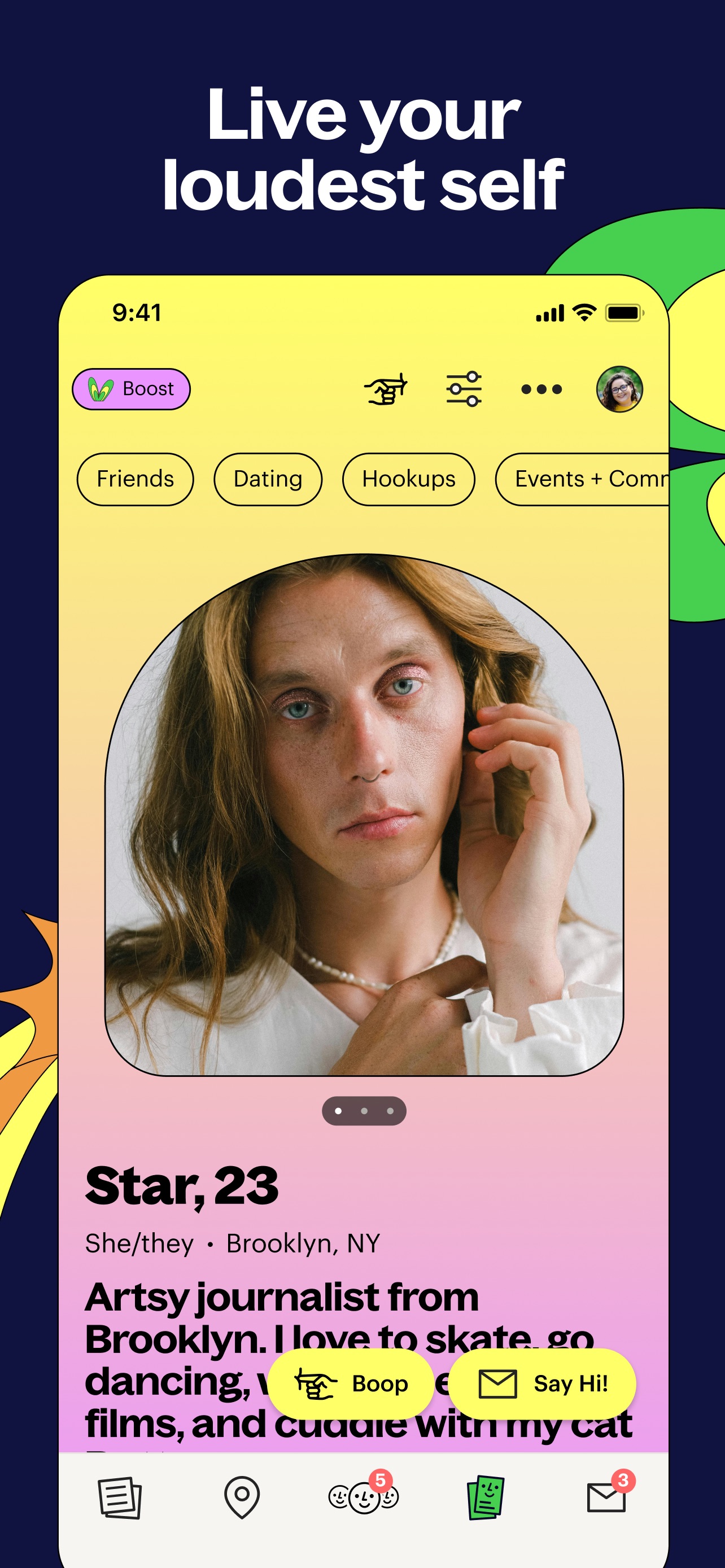 Lex App Store screenshot 8: Live your loudest self