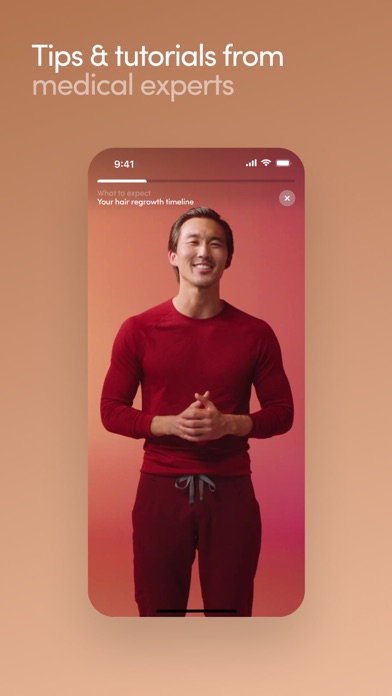Hims App Store screenshot 9: Tips & tutorials from medical experts