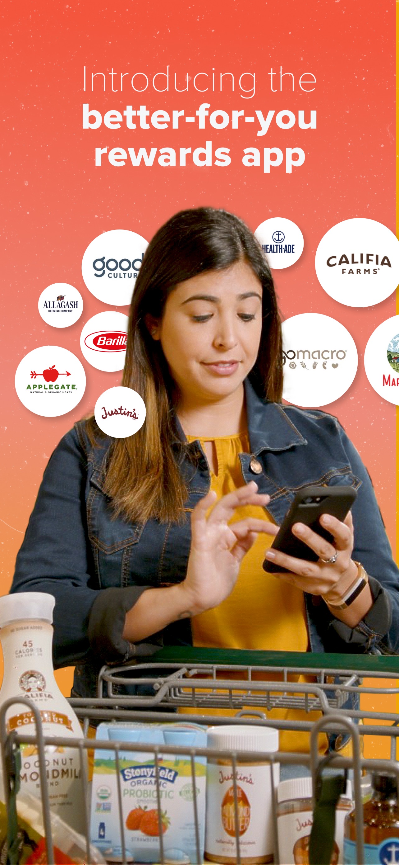 Everyday Rewards App Store screenshot: Introducing the better-for-you rewards app