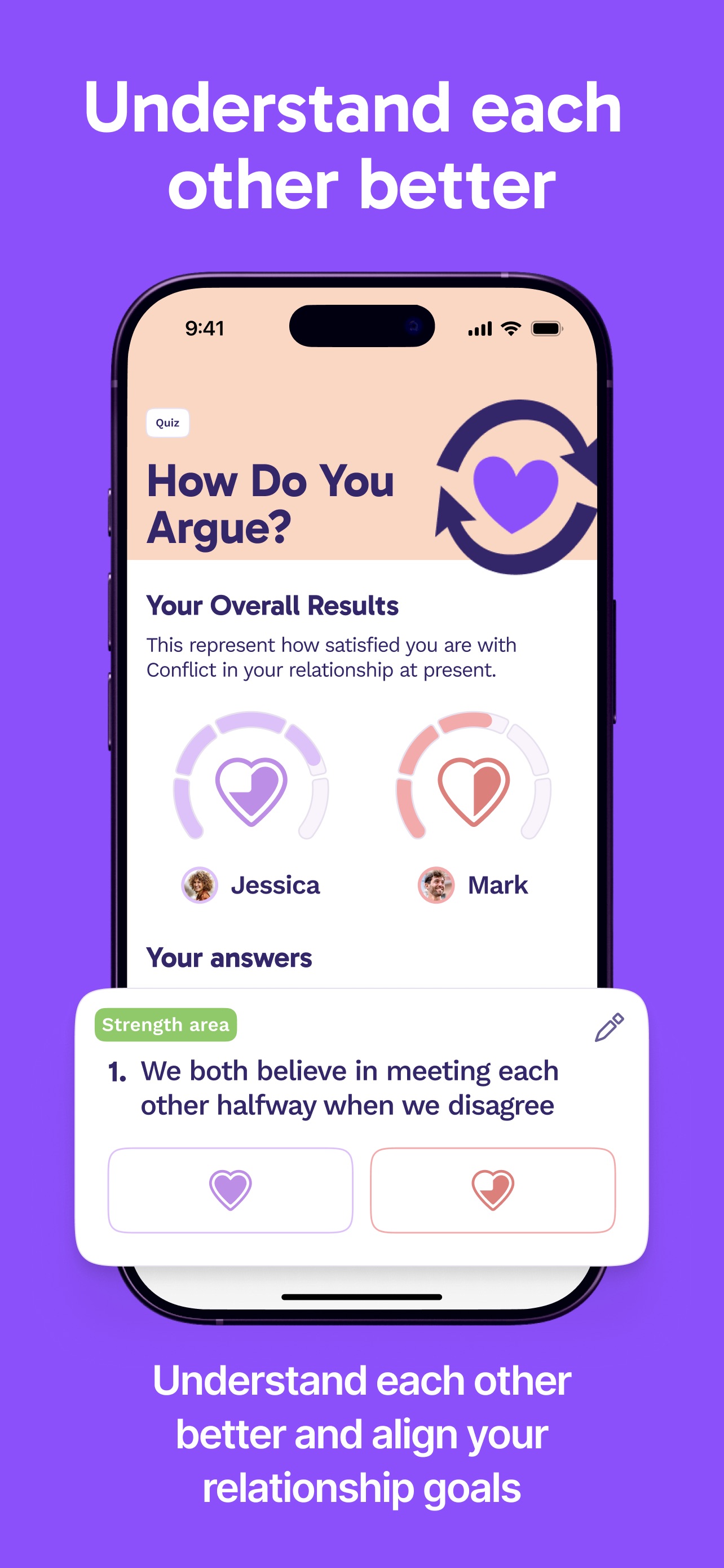 Paired App Store screenshot: Understand each other better

Understand each other better and align your relationship goals