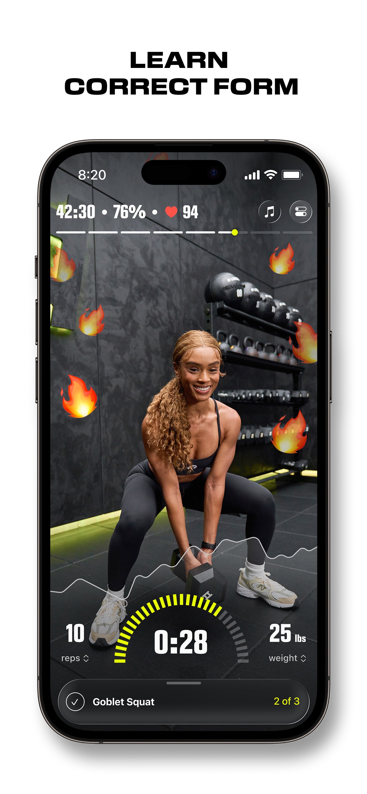 Ladder App Store screenshot 7: LEARN CORRECT FORM