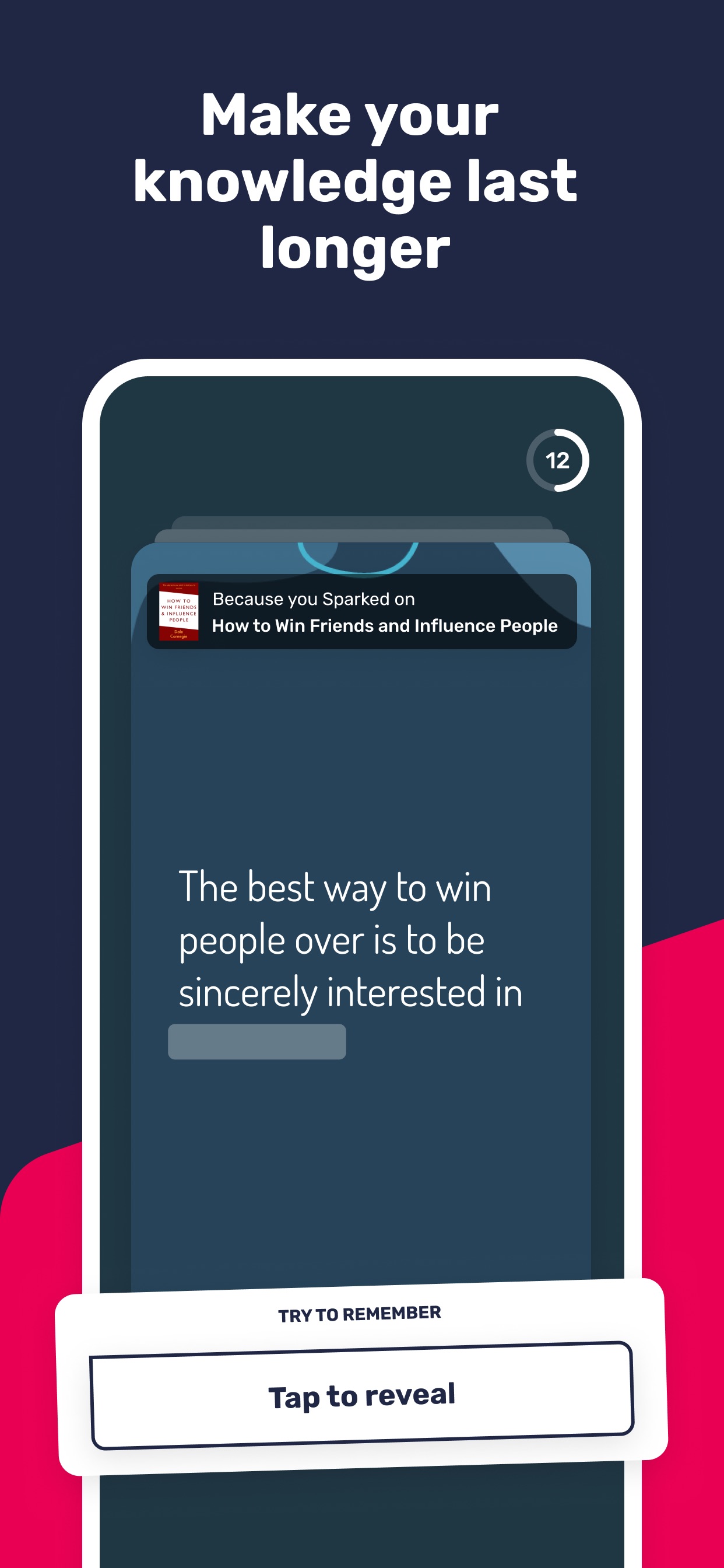 Uptime App Store screenshot 5: Make your knowledge last longer