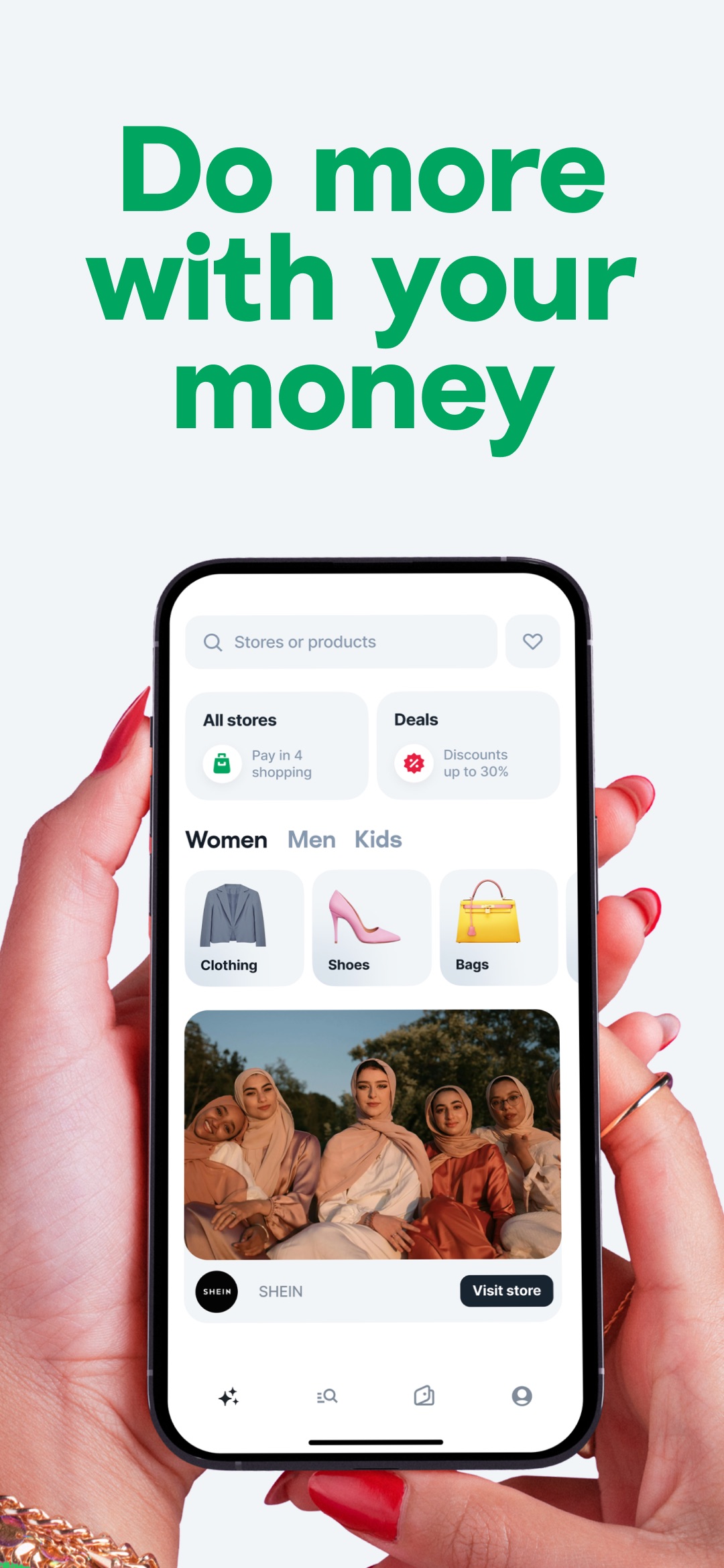Tabby App Store screenshot: Do more with your money