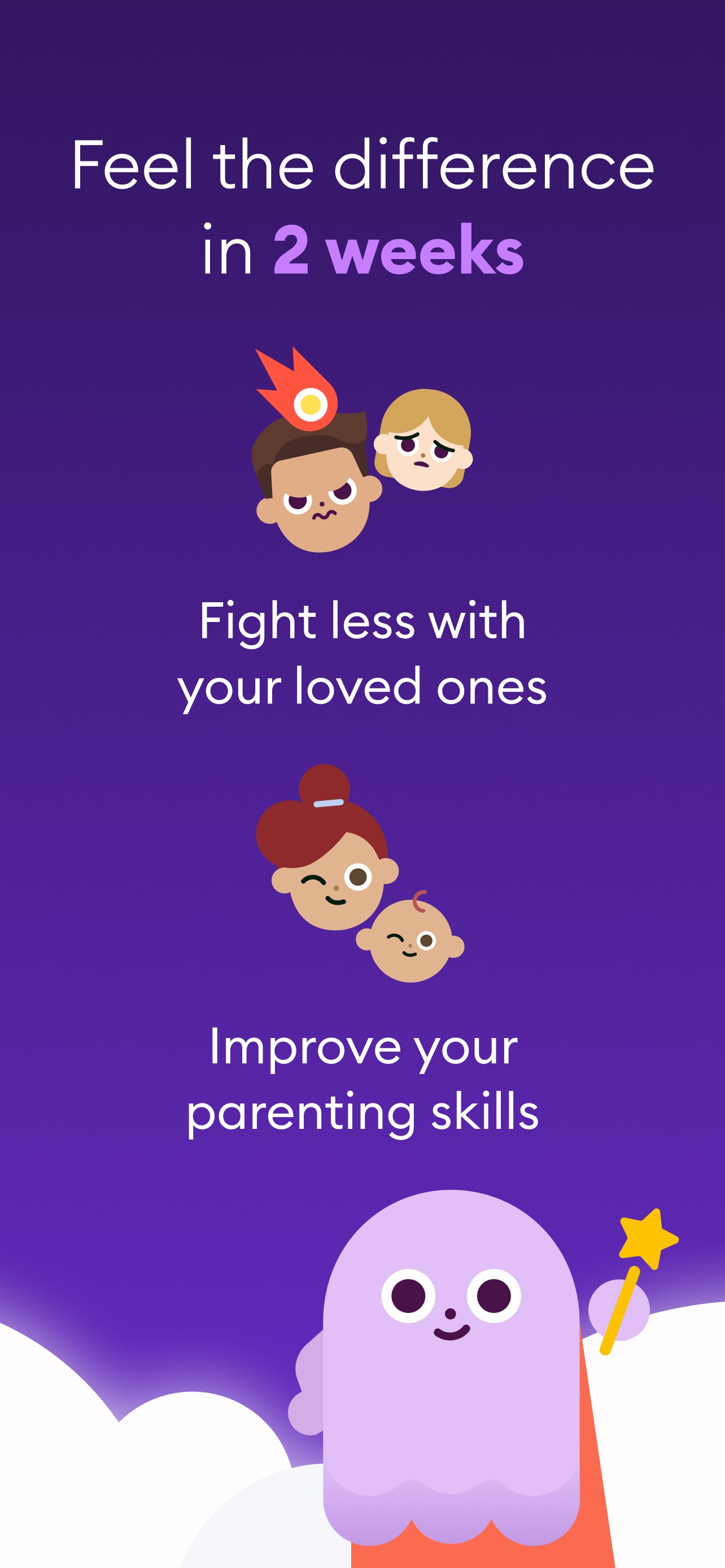 Ahead App Store screenshot: Feel the difference in 2 weeks