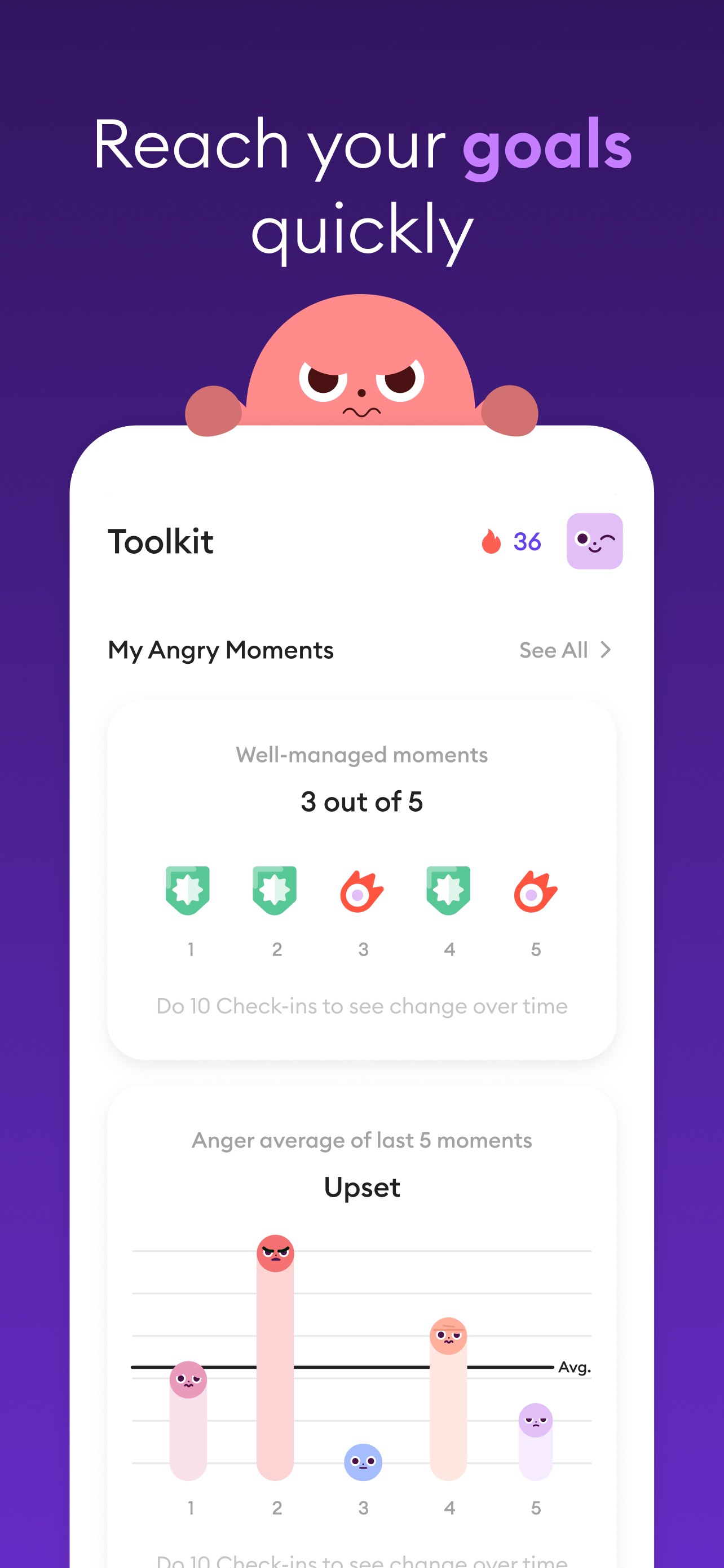 Ahead App Store screenshot 9: Reach your goals quickly