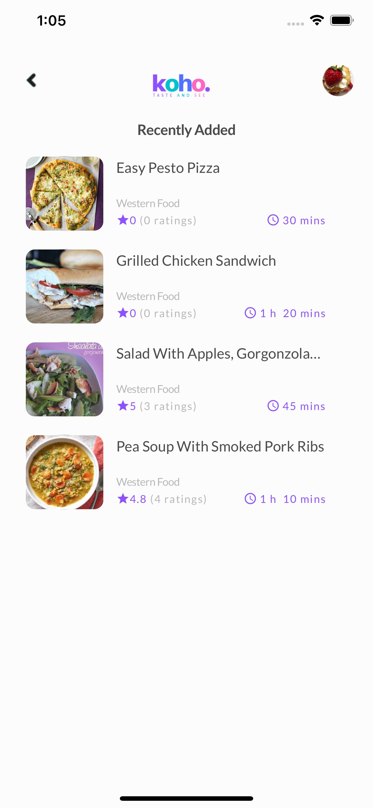 KOHO App Store screenshot 8: listing design