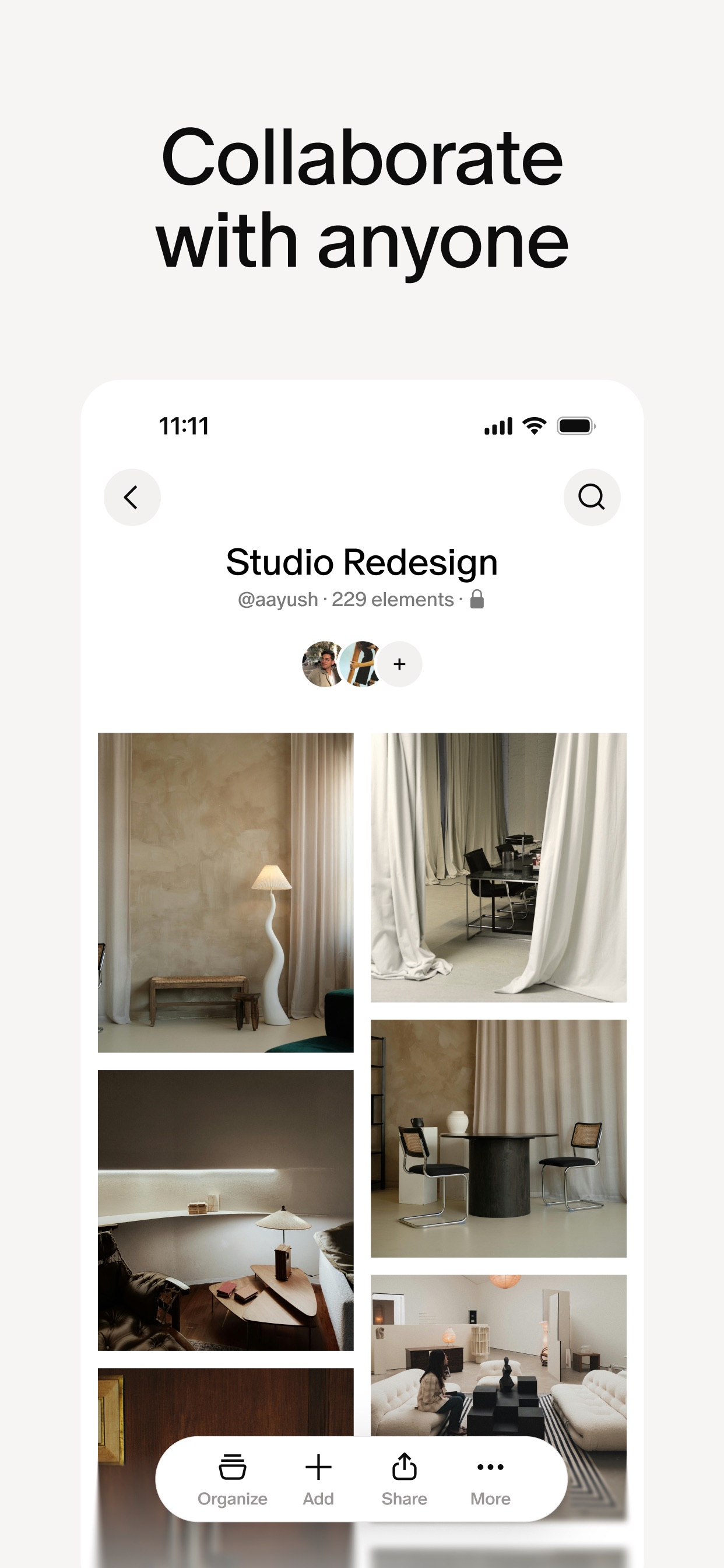 Cosmos App Store screenshot 7: Collaborate with anyone