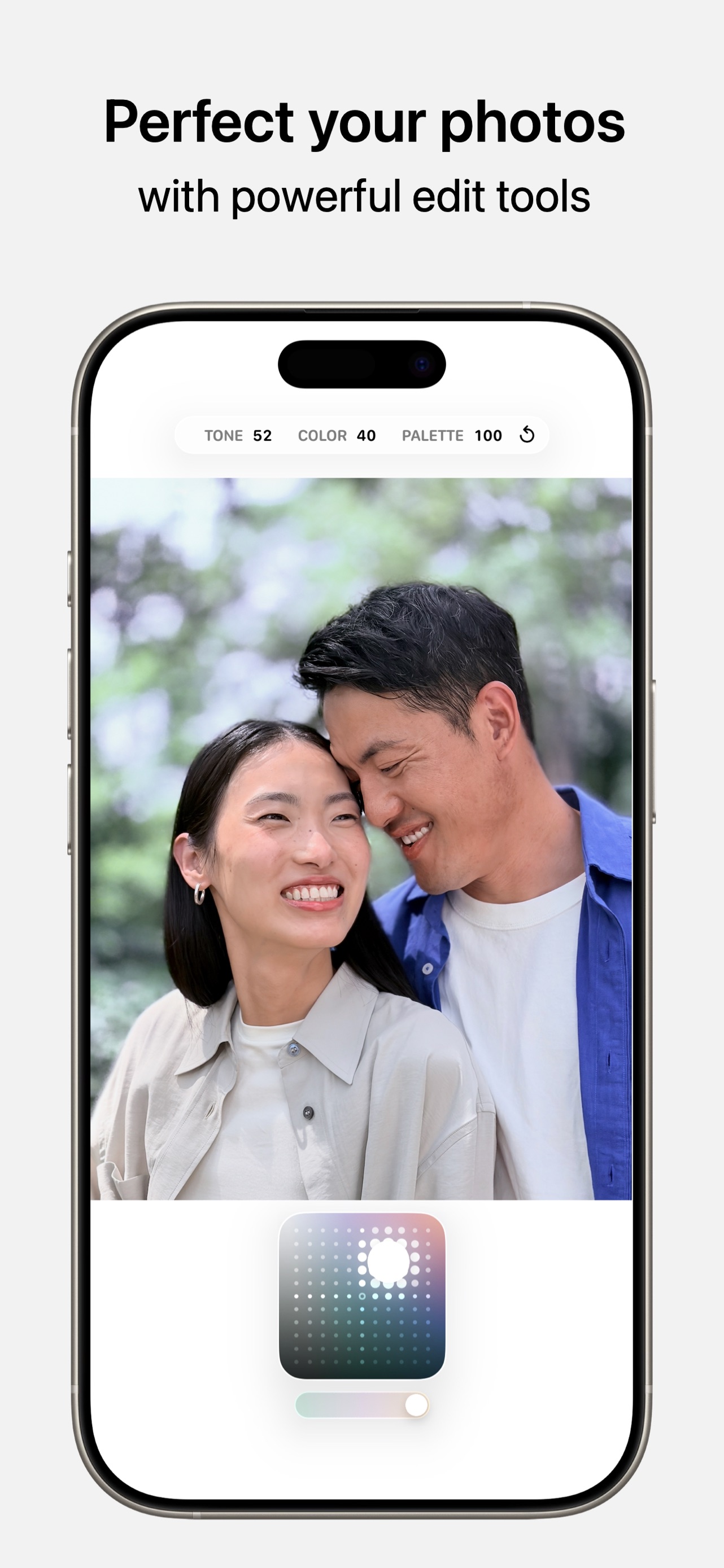 Apple Photos App Store screenshot 5: Perfect your photos with powerful edit tools