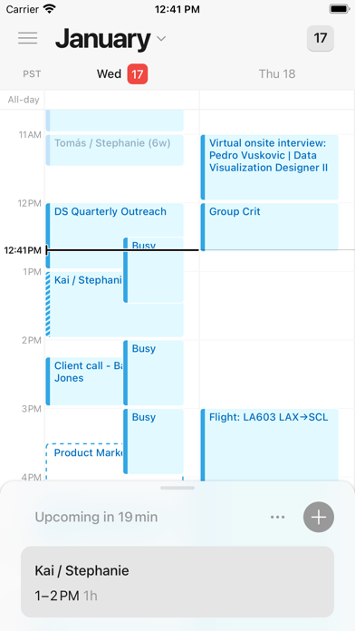 Cron Calendar App Store screenshot: listing design