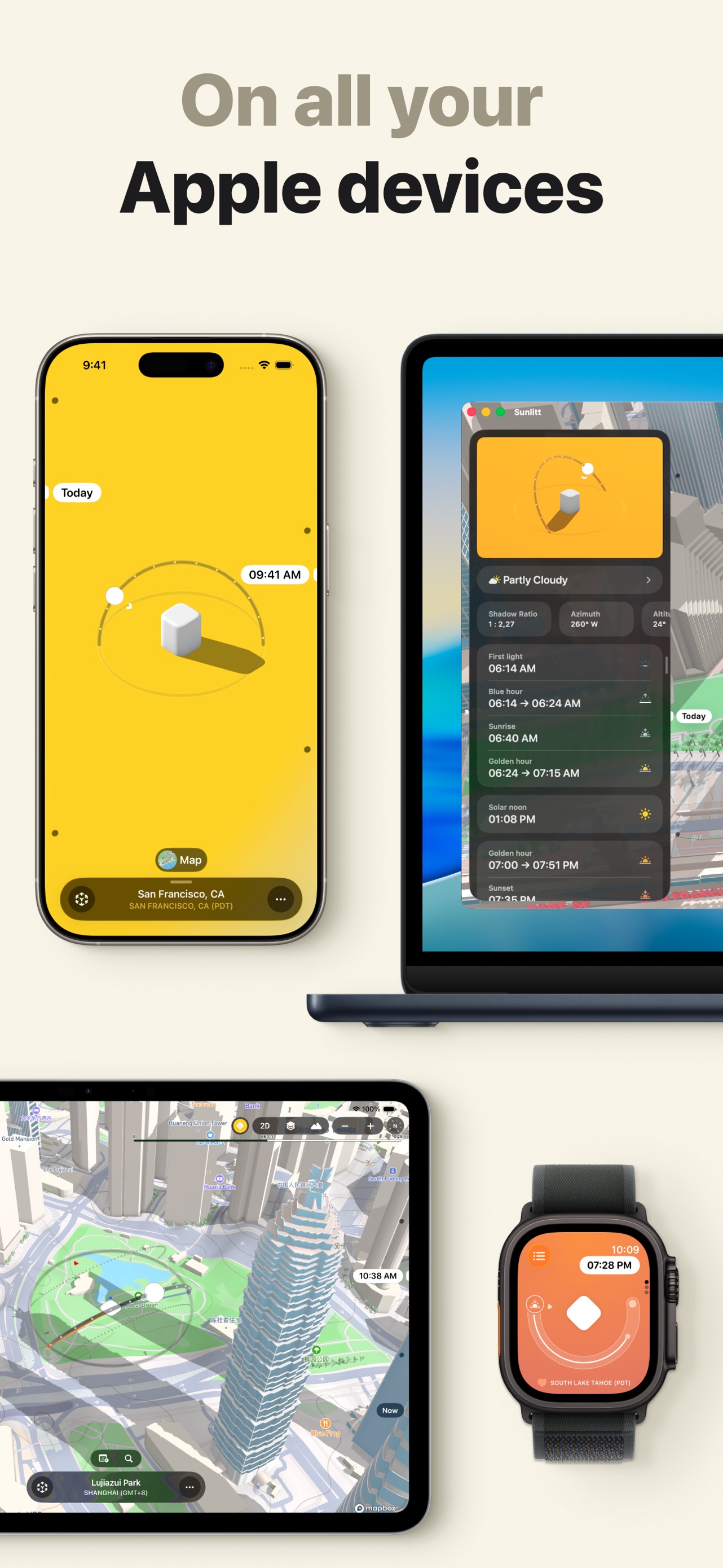 Sunlitt App Store screenshot 10: On all your Apple devices