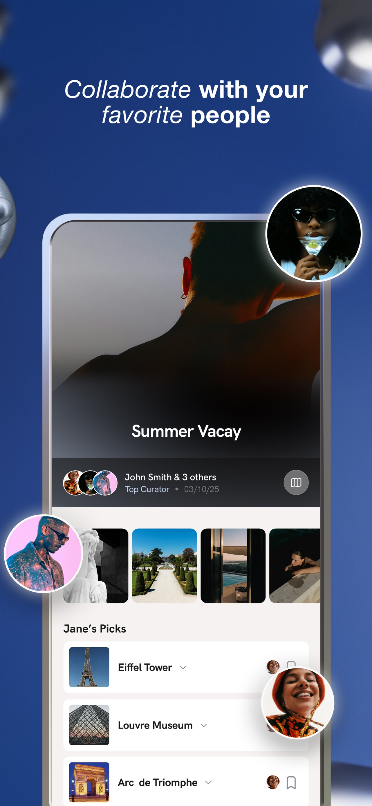 Hypelist App Store screenshot 7: Collaborate with your favorite people