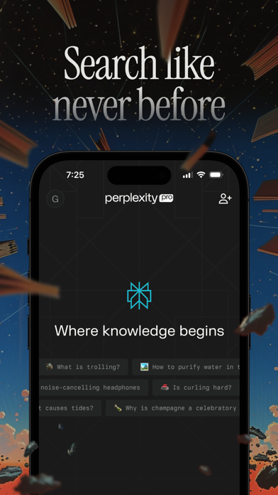 Perplexity App Store screenshot: Search like never before