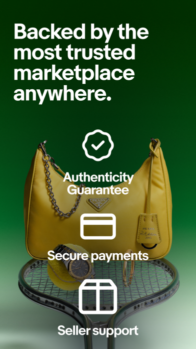 eBay App Store screenshot: Backed by the most trusted marketplace anywhere.