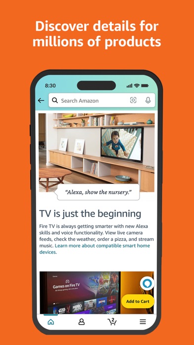 Amazon Shopping App Store screenshot 6: Discover details for millions of products