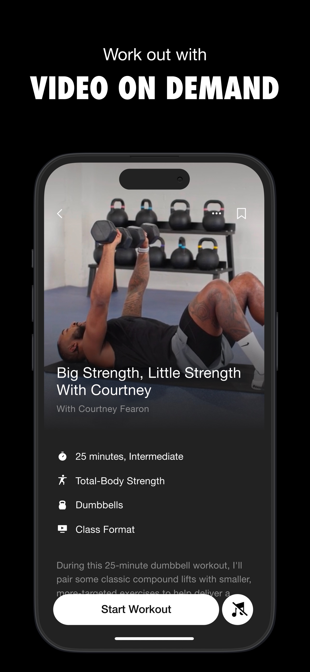 Nike Training Club App Store screenshot 7: Work out with VIDEO ON DEMAND