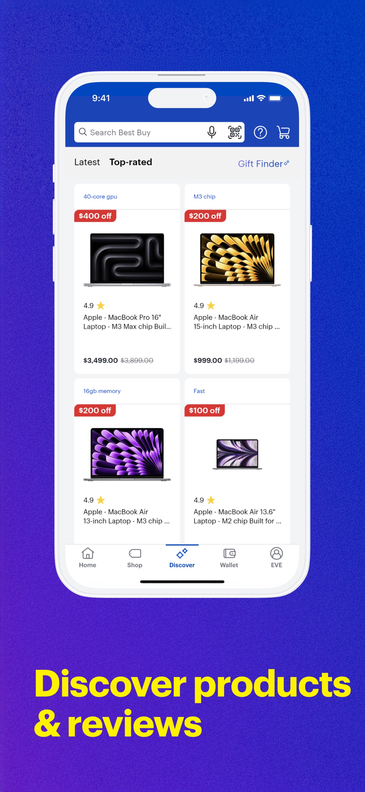 Best Buy App Store screenshot: Discover products & reviews