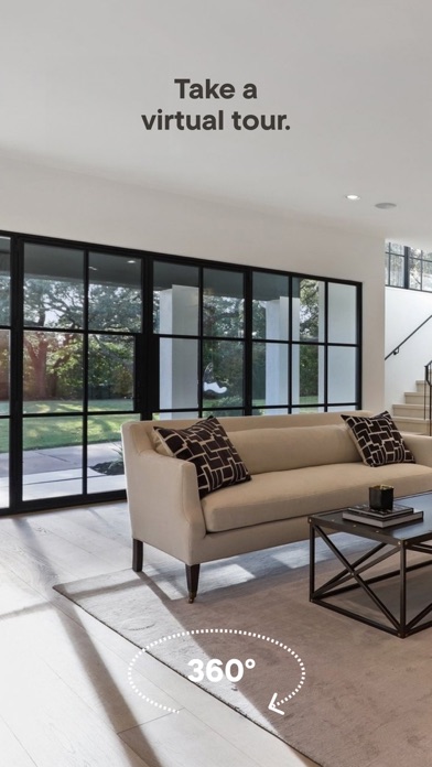 Redfin App Store screenshot 7: Take a virtual tour.