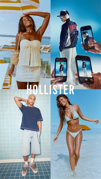 Hollister Co. App Store screenshot: HOLLISTER