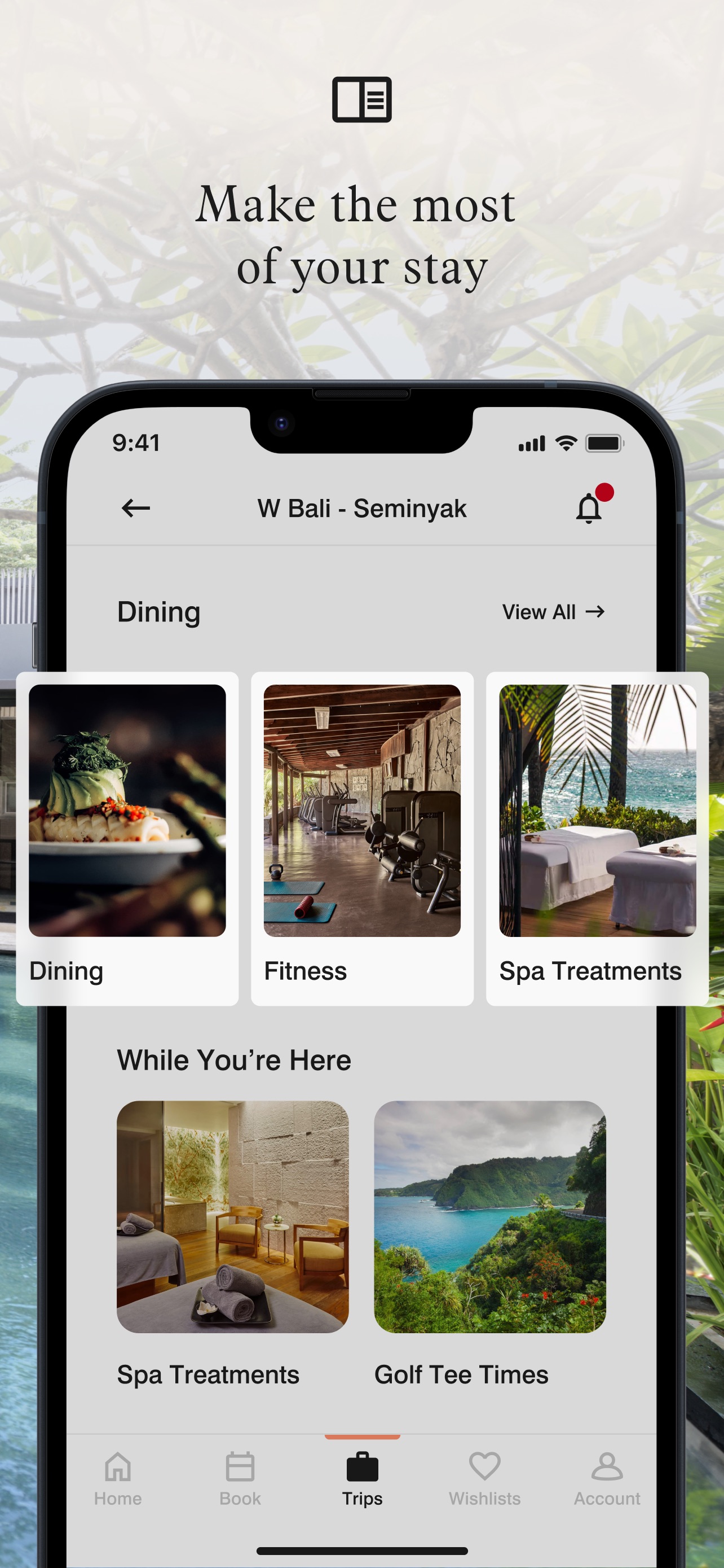 Marriott Bonvoy App Store screenshot 5: Make the most of your stay