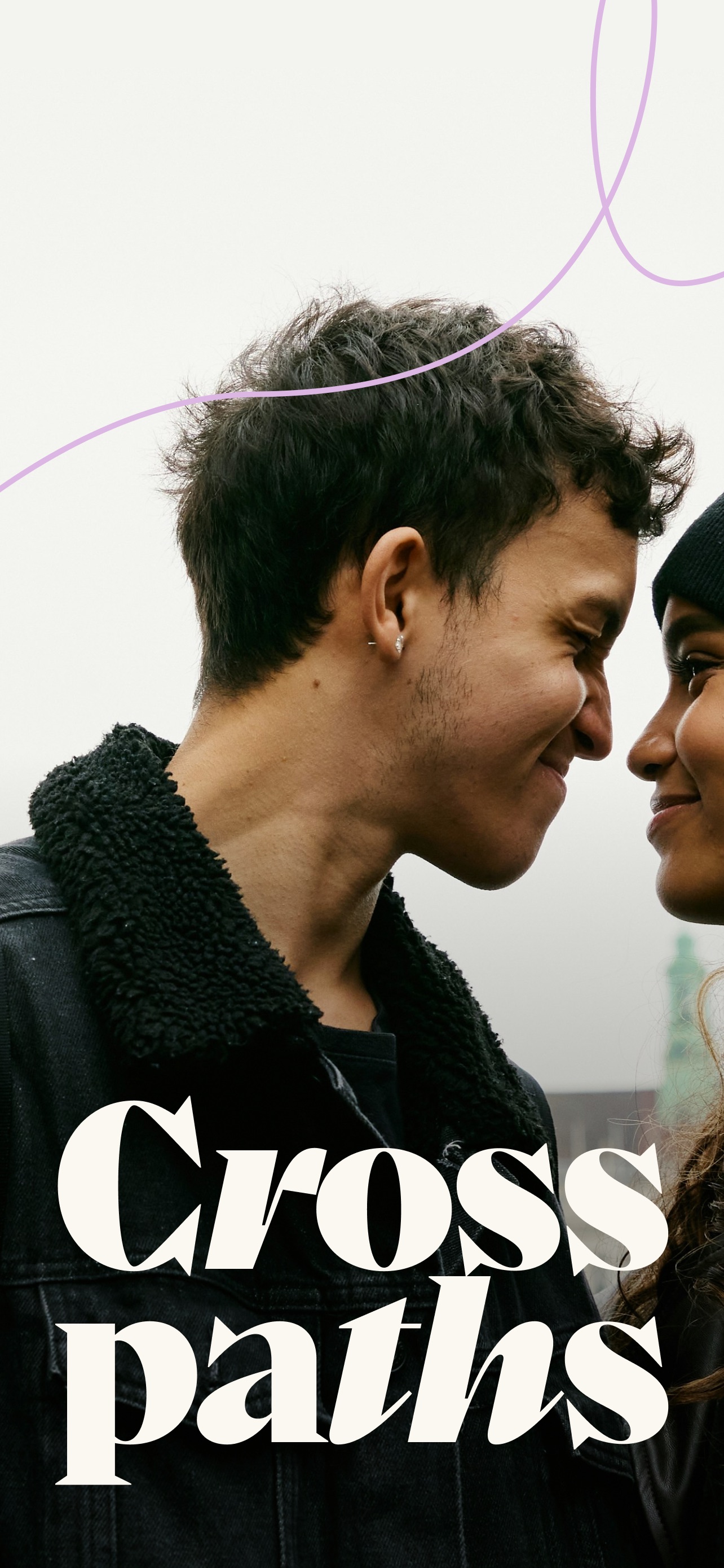 happn App Store screenshot: Cross paths