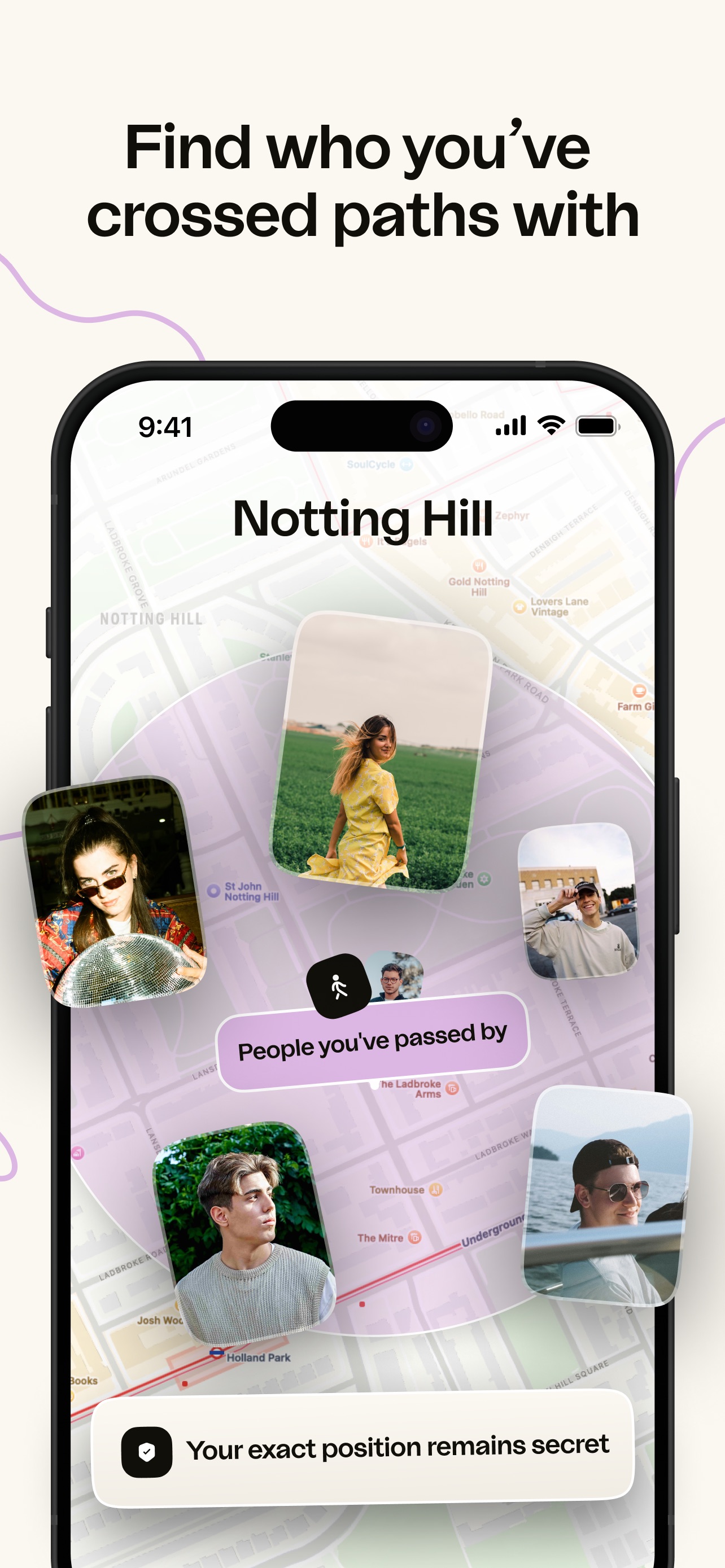 happn App Store screenshot: Find who you’ve crossed paths with