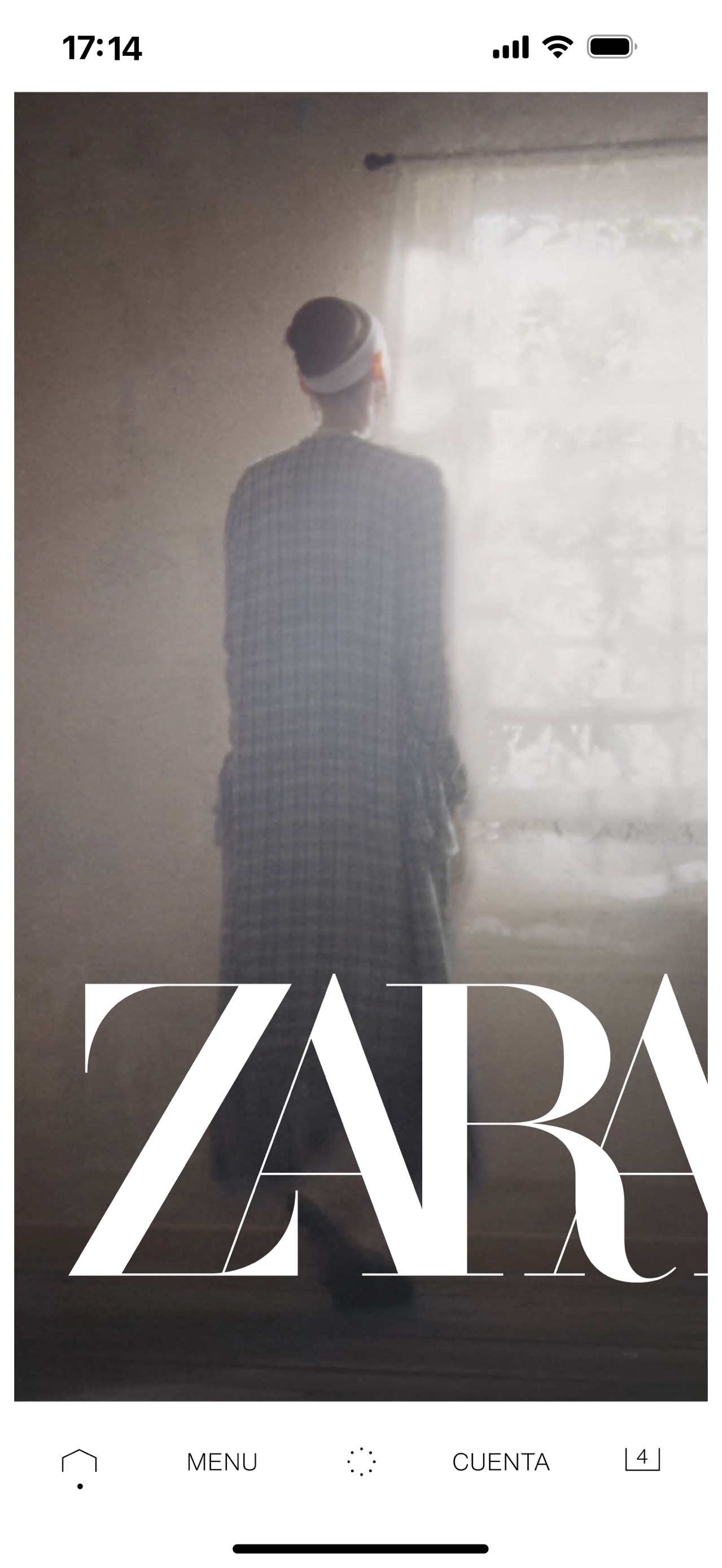 ZARA App Store screenshot: listing design