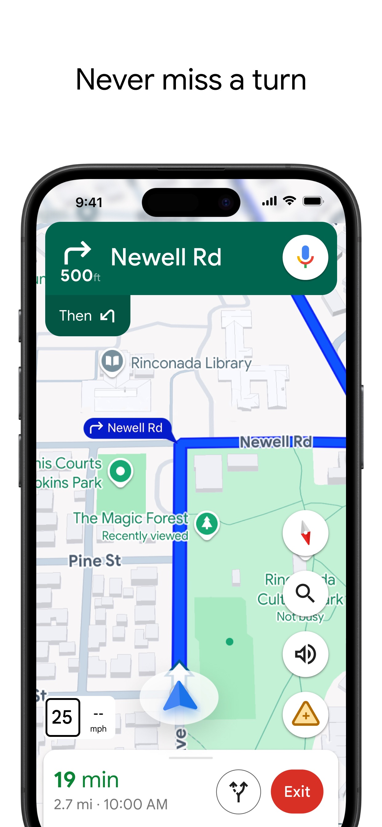 Google Maps App Store screenshot: listing design
