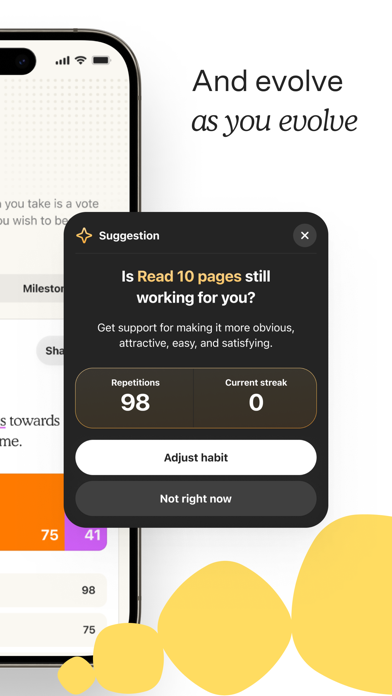 Atoms App Store screenshot 5: And evolve as you evolve