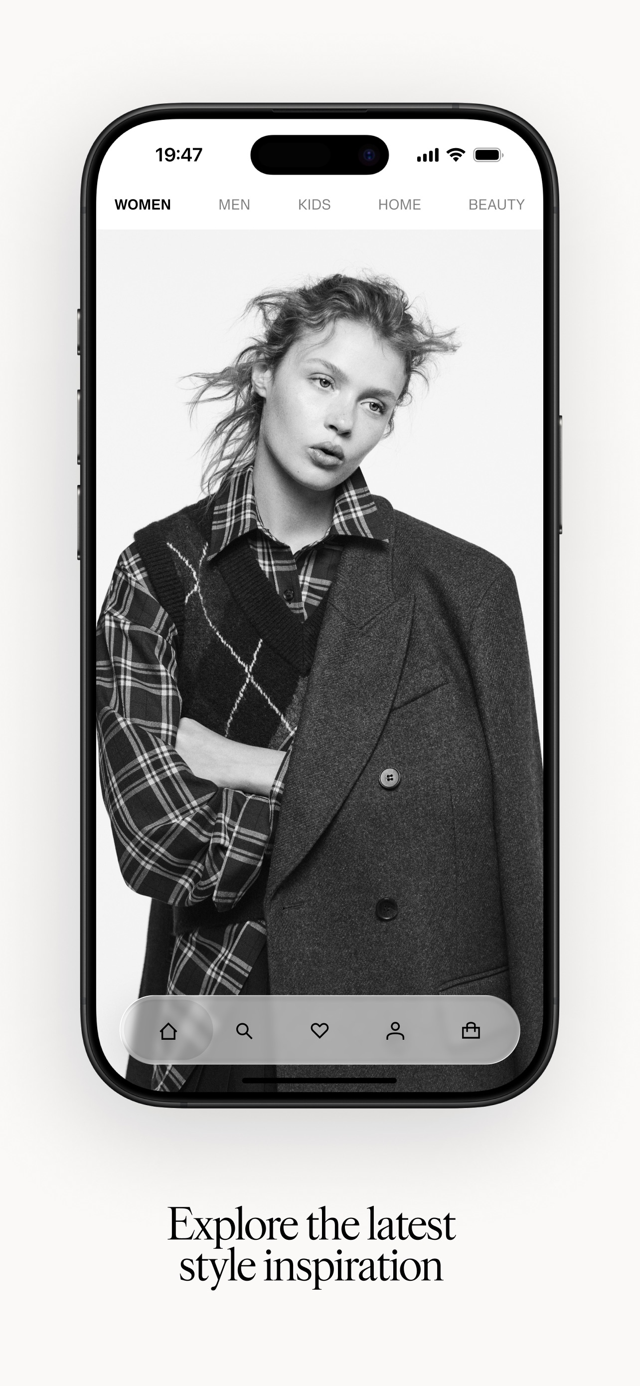 H&M App Store screenshot: Explore the latest style inspiration