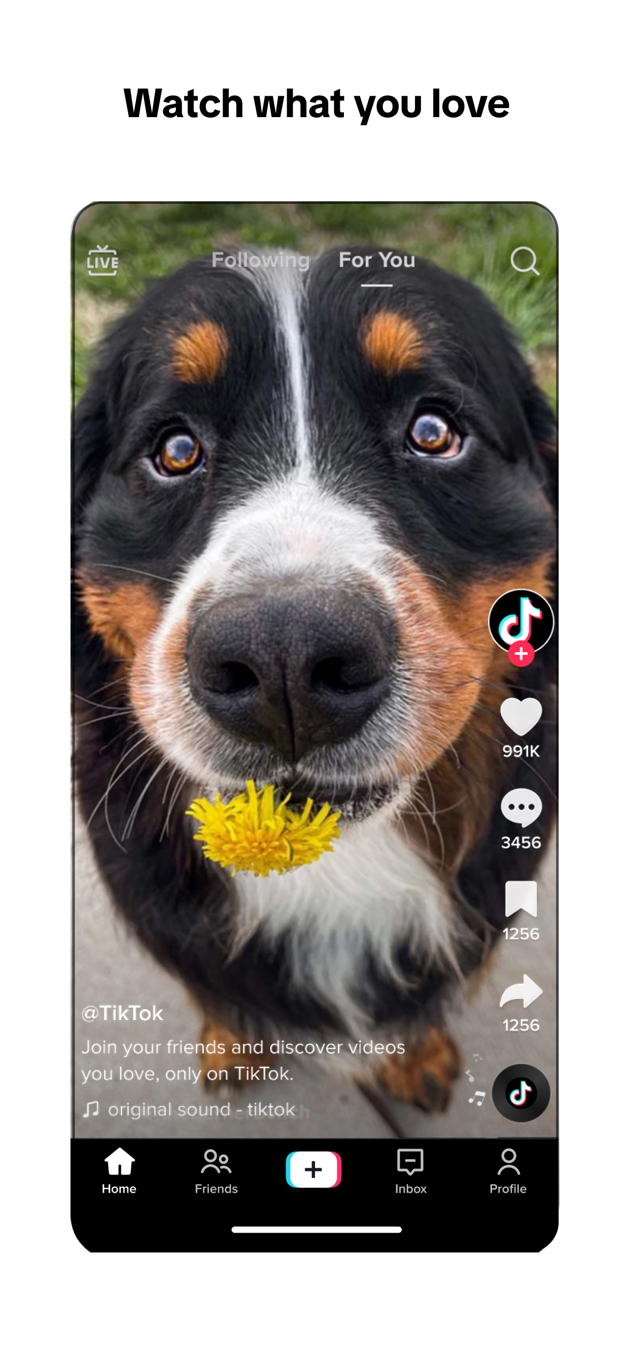TikTok App Store screenshot 7: Watch what you love