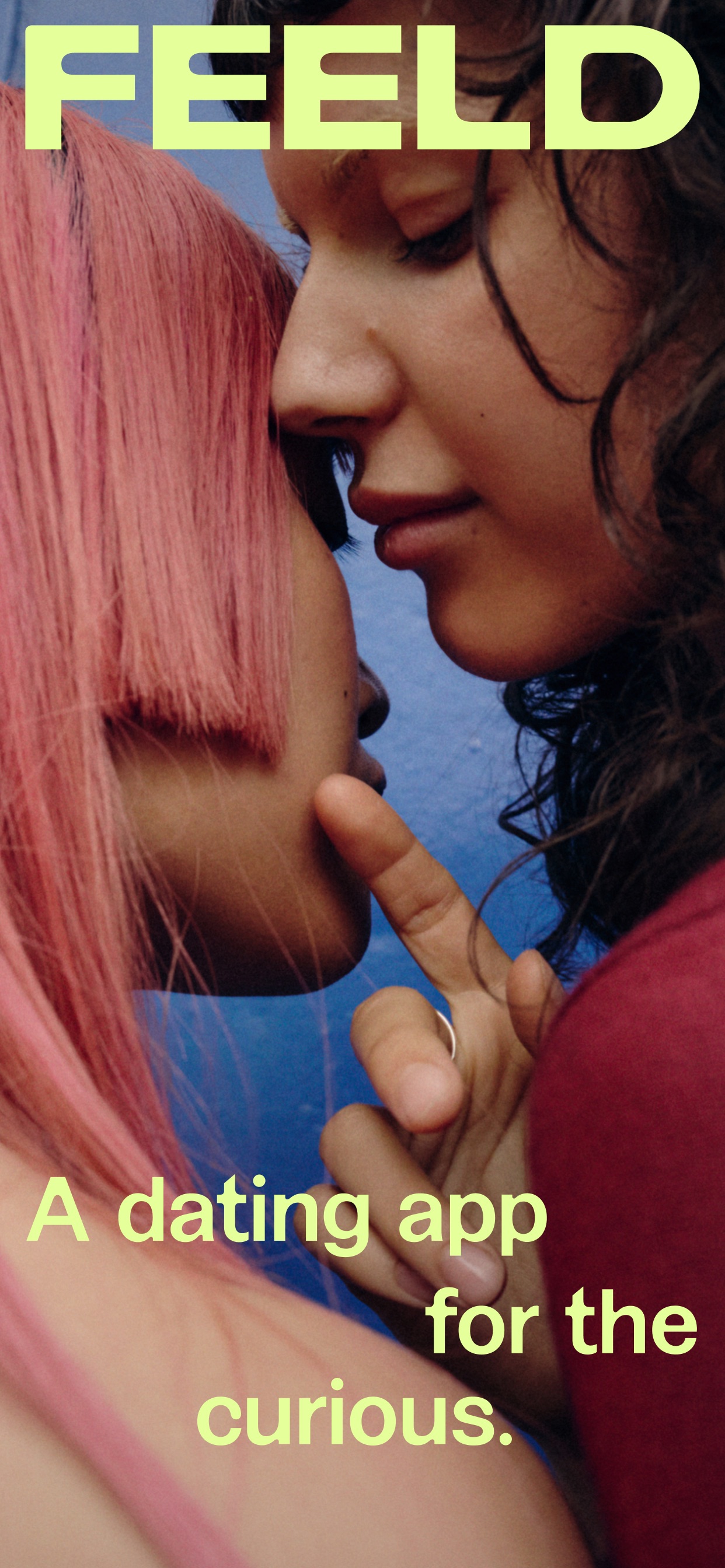 Feeld App Store screenshot: A dating app for the curious.