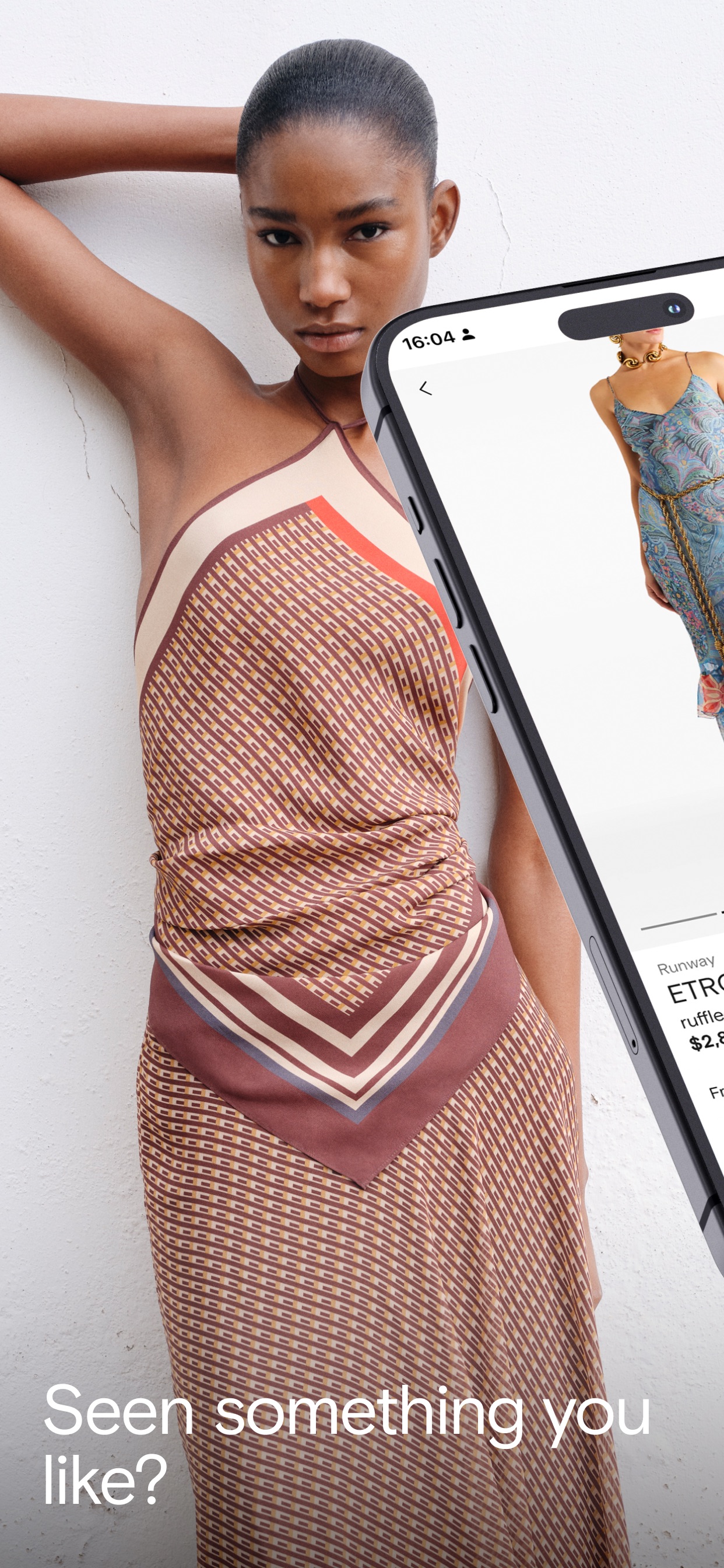 FARFETCH App Store screenshot: Seen something you like?