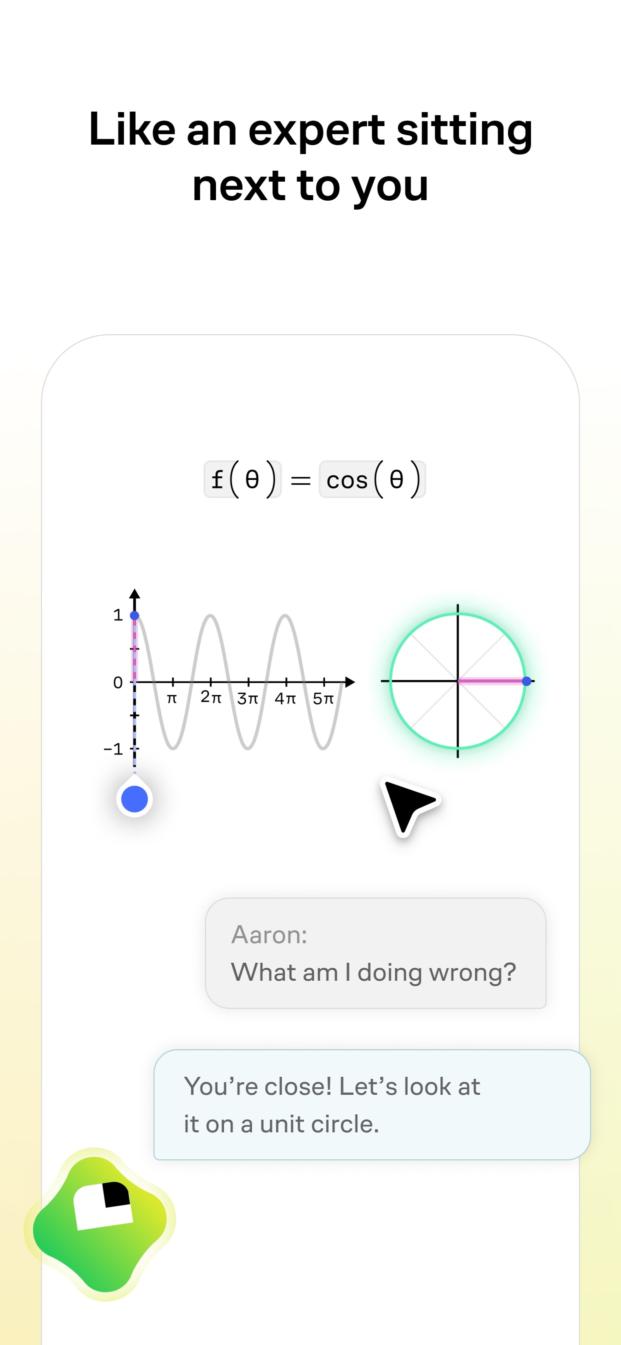 Brilliant App Store screenshot 5: Like an expert sitting next to you